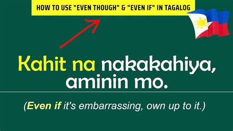 odds in tagalog|even though in tagalog.